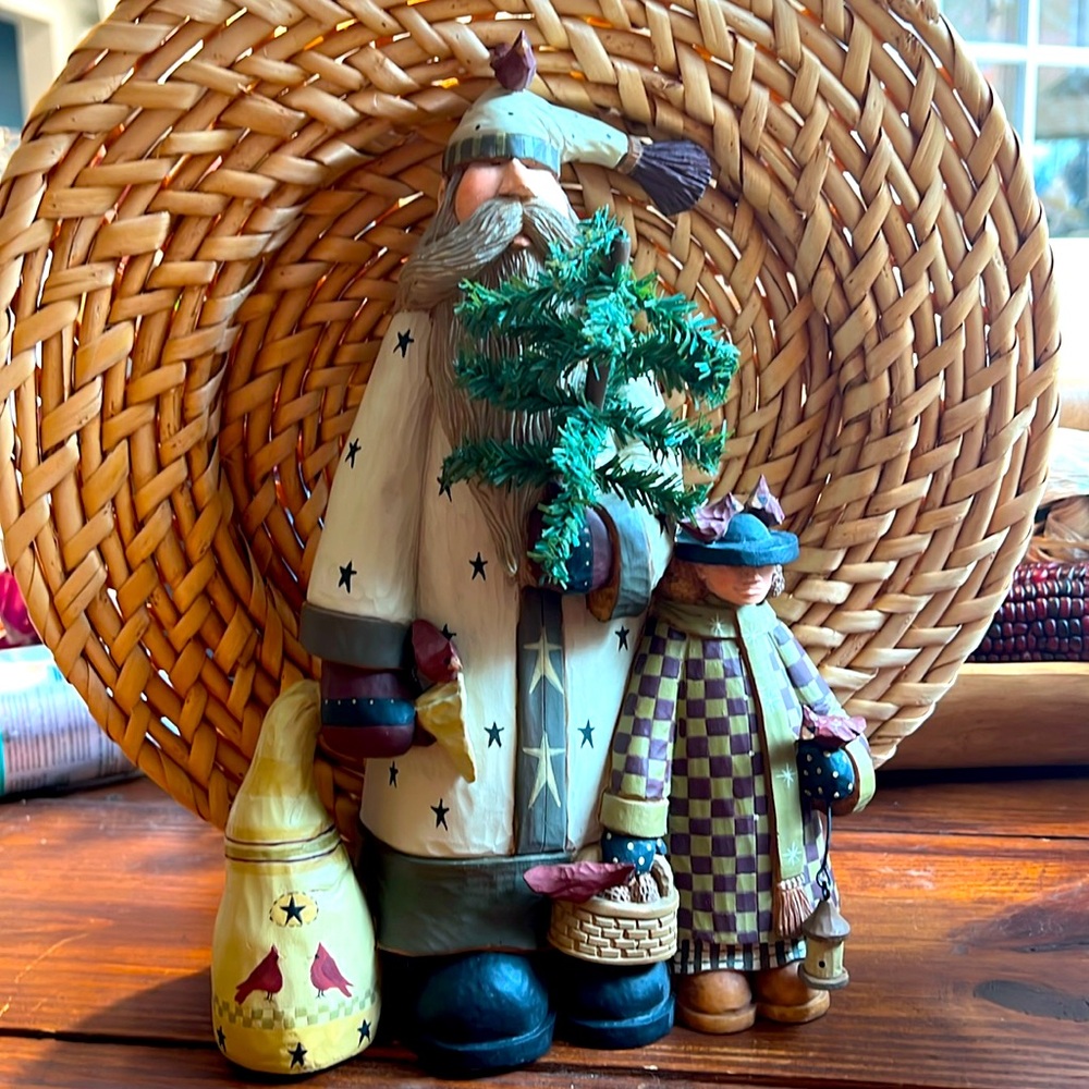 2003 Williraye Studios Folk Art "Christmas Delivery"